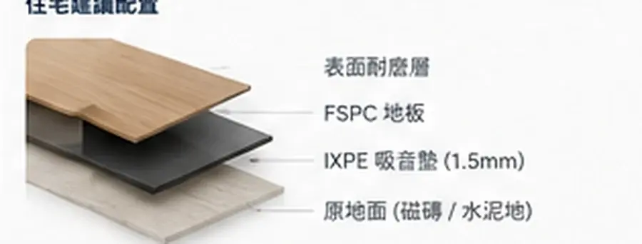FSPC商用施工層次配置概念示意